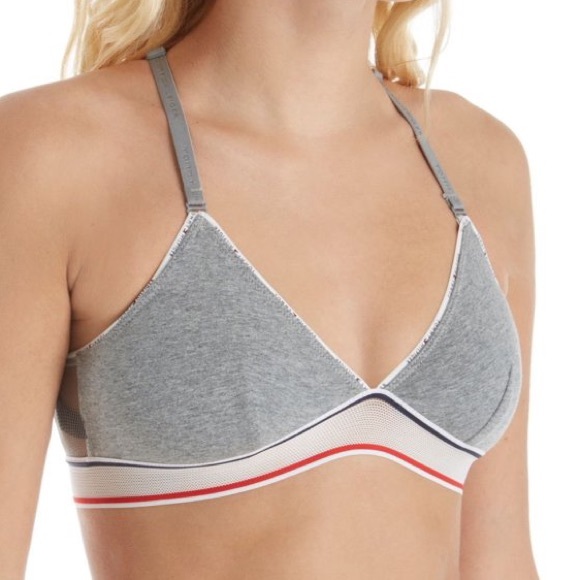 Tommy Hilfiger Other - Tommy Hilfiger Cotton Mesh Triangle Bralette